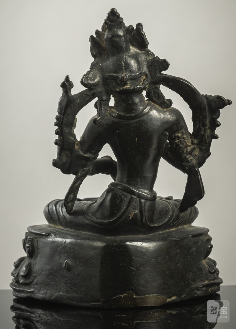 A BRONZE FIGURE OF VAJRASATTVA - 图2